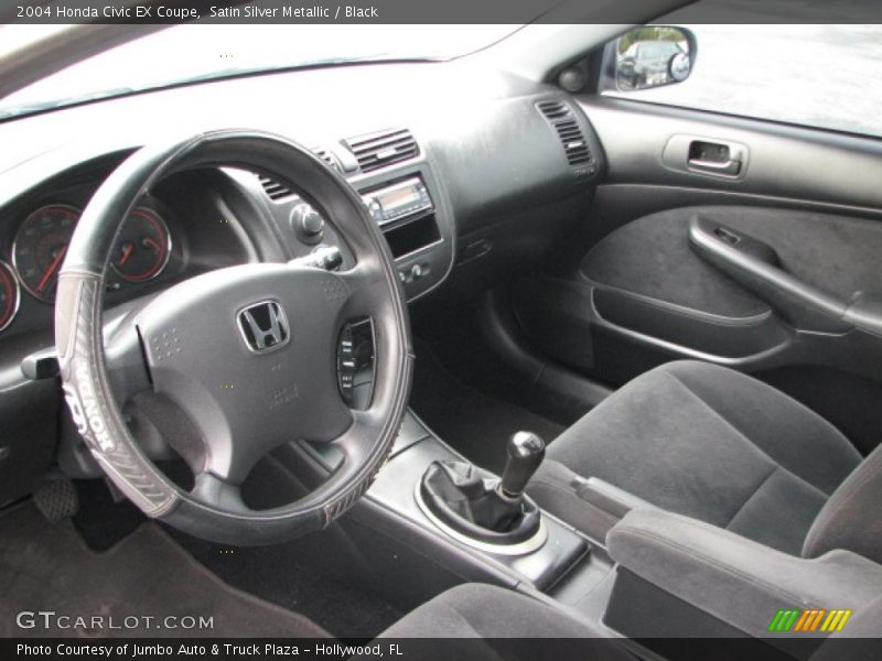  2004 Civic EX Coupe Black Interior