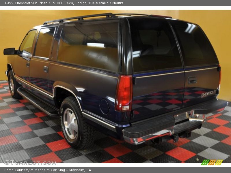Indigo Blue Metallic / Neutral 1999 Chevrolet Suburban K1500 LT 4x4