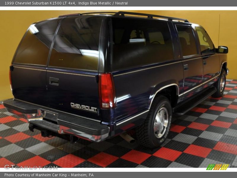 Indigo Blue Metallic / Neutral 1999 Chevrolet Suburban K1500 LT 4x4