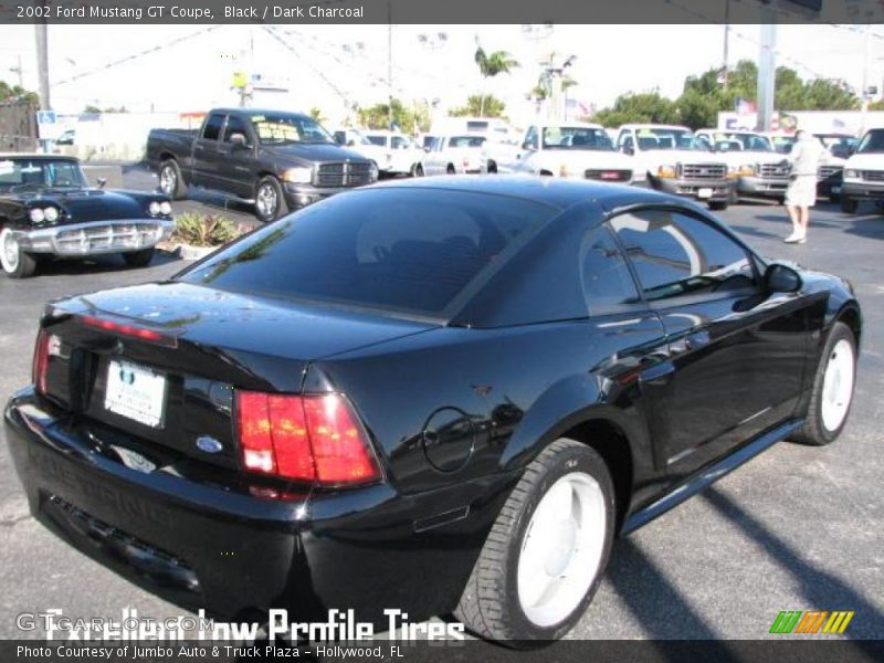 Black / Dark Charcoal 2002 Ford Mustang GT Coupe