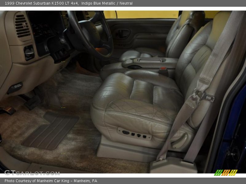 Indigo Blue Metallic / Neutral 1999 Chevrolet Suburban K1500 LT 4x4