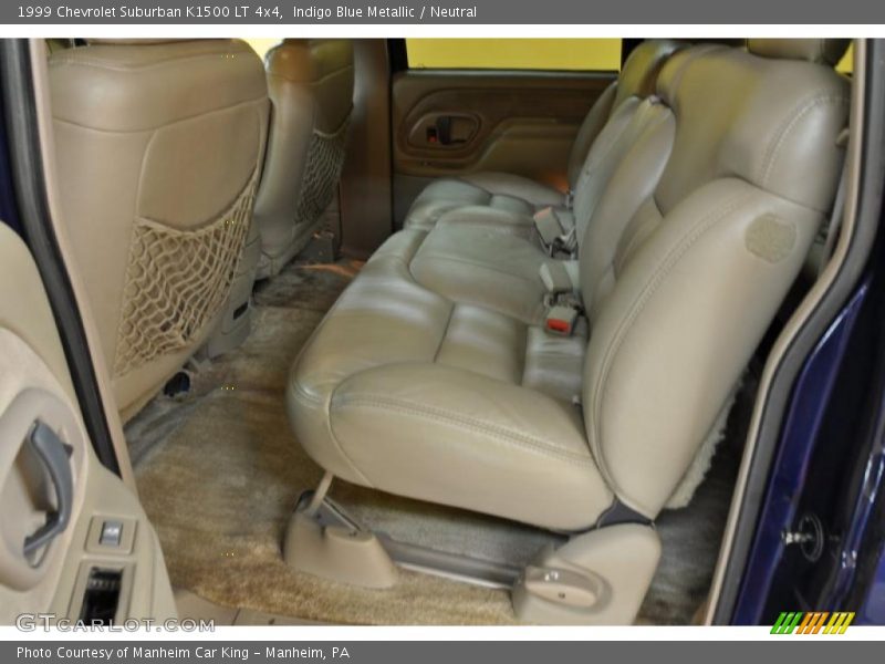 Indigo Blue Metallic / Neutral 1999 Chevrolet Suburban K1500 LT 4x4
