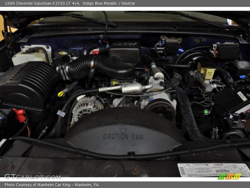  1999 Suburban K1500 LT 4x4 Engine - 5.7 Liter OHV 16-Valve V8