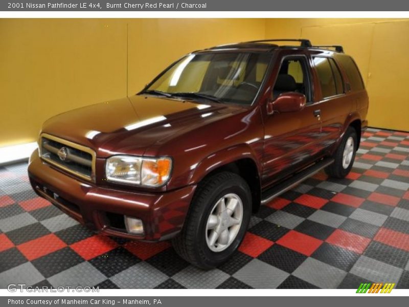 Burnt Cherry Red Pearl / Charcoal 2001 Nissan Pathfinder LE 4x4