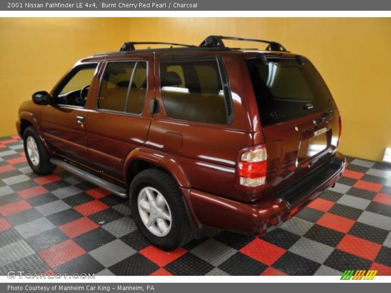 Burnt Cherry Red Pearl / Charcoal 2001 Nissan Pathfinder LE 4x4