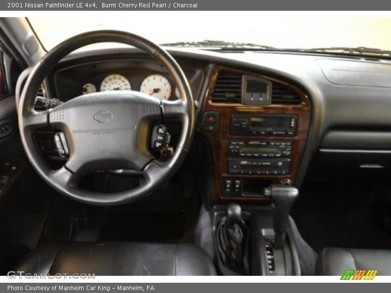 Burnt Cherry Red Pearl / Charcoal 2001 Nissan Pathfinder LE 4x4