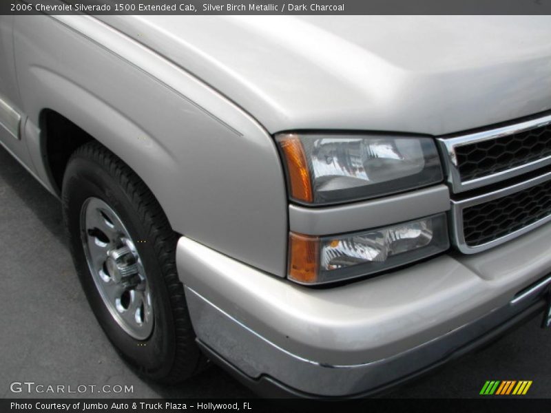 Silver Birch Metallic / Dark Charcoal 2006 Chevrolet Silverado 1500 Extended Cab