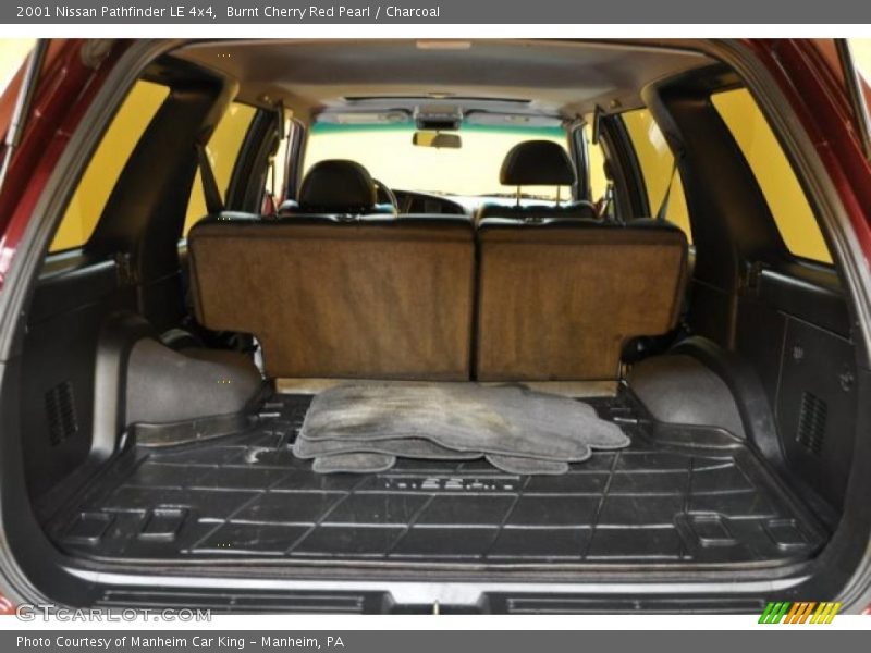 Burnt Cherry Red Pearl / Charcoal 2001 Nissan Pathfinder LE 4x4