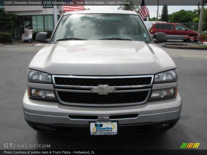 Silver Birch Metallic / Dark Charcoal 2006 Chevrolet Silverado 1500 Extended Cab