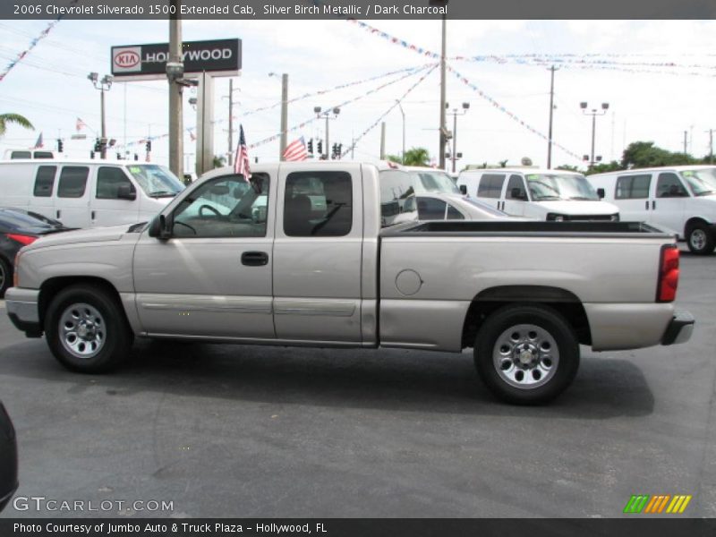 Silver Birch Metallic / Dark Charcoal 2006 Chevrolet Silverado 1500 Extended Cab
