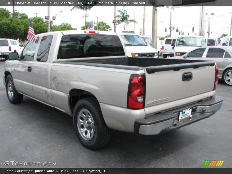 Silver Birch Metallic / Dark Charcoal 2006 Chevrolet Silverado 1500 Extended Cab