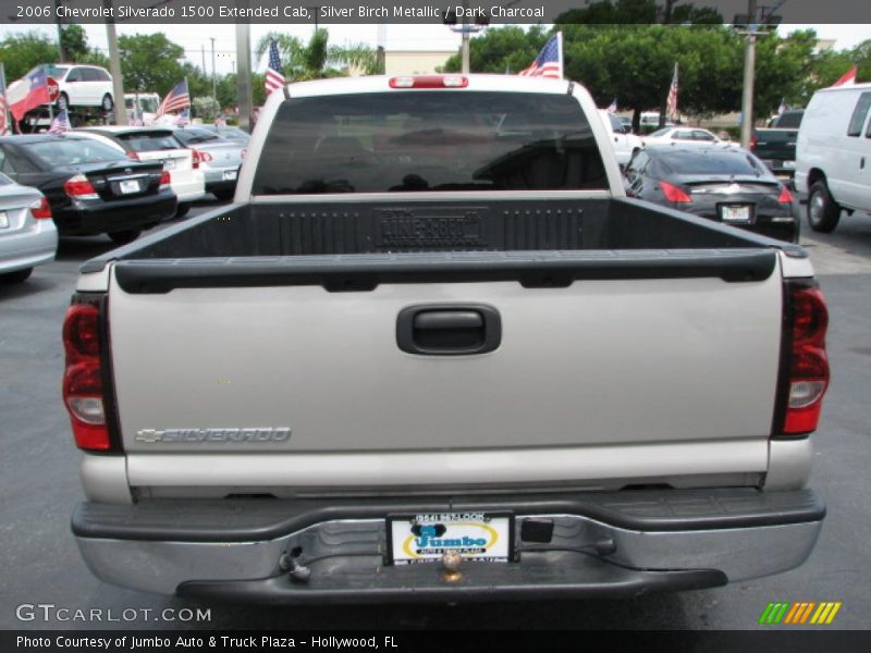 Silver Birch Metallic / Dark Charcoal 2006 Chevrolet Silverado 1500 Extended Cab