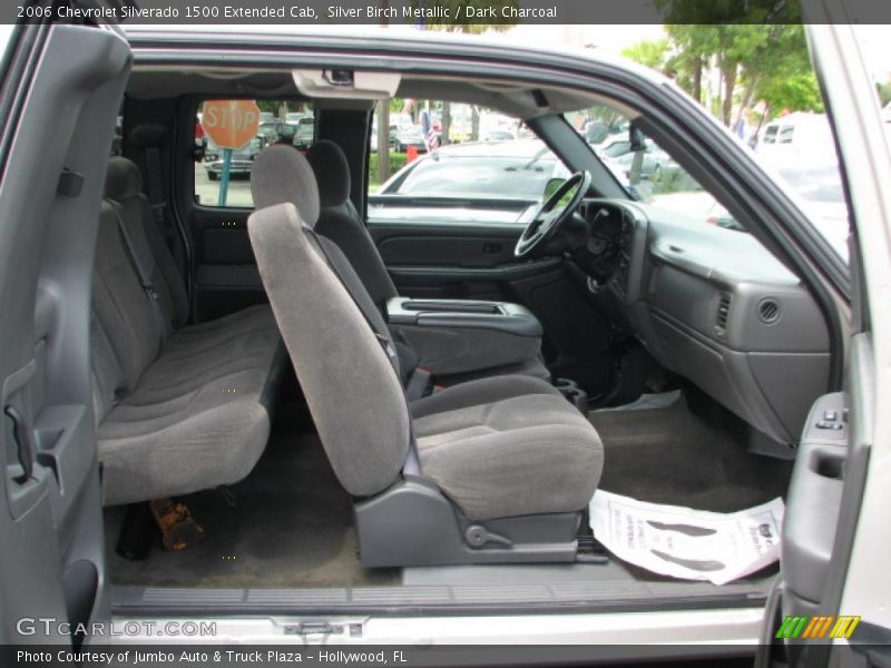  2006 Silverado 1500 Extended Cab Dark Charcoal Interior