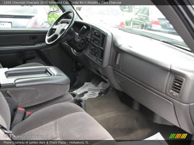 Silver Birch Metallic / Dark Charcoal 2006 Chevrolet Silverado 1500 Extended Cab