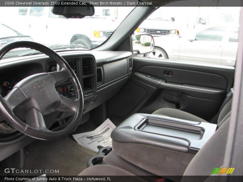 Silver Birch Metallic / Dark Charcoal 2006 Chevrolet Silverado 1500 Extended Cab
