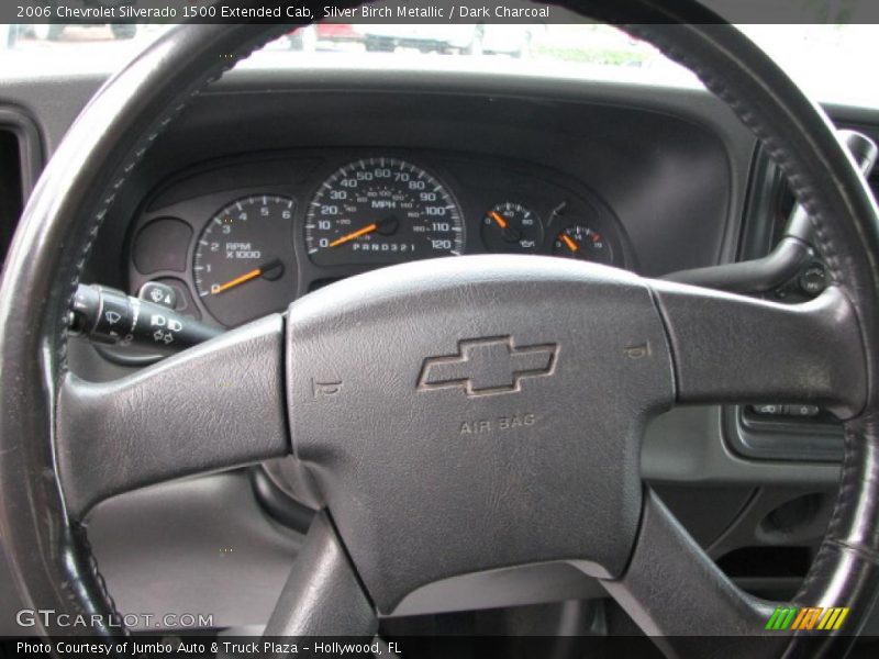 Silver Birch Metallic / Dark Charcoal 2006 Chevrolet Silverado 1500 Extended Cab