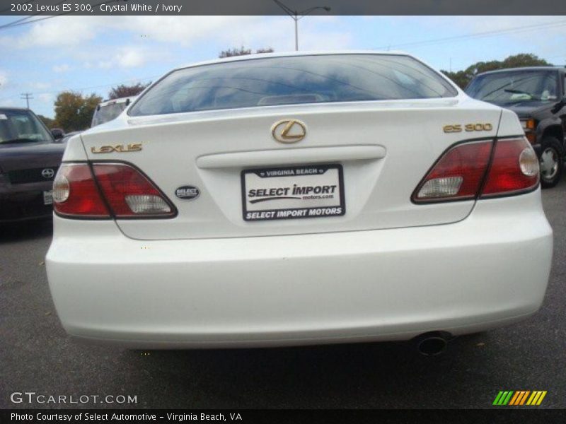 Crystal White / Ivory 2002 Lexus ES 300