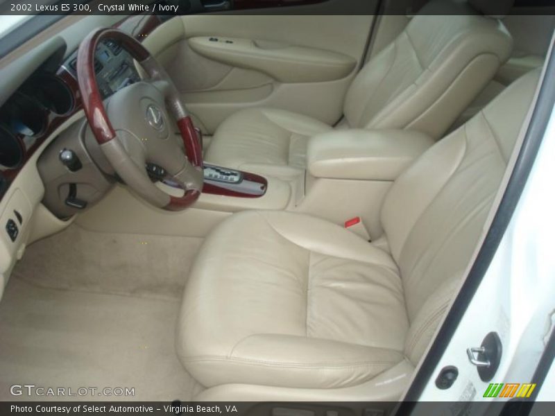 Crystal White / Ivory 2002 Lexus ES 300