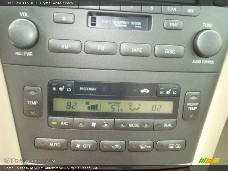 Crystal White / Ivory 2002 Lexus ES 300