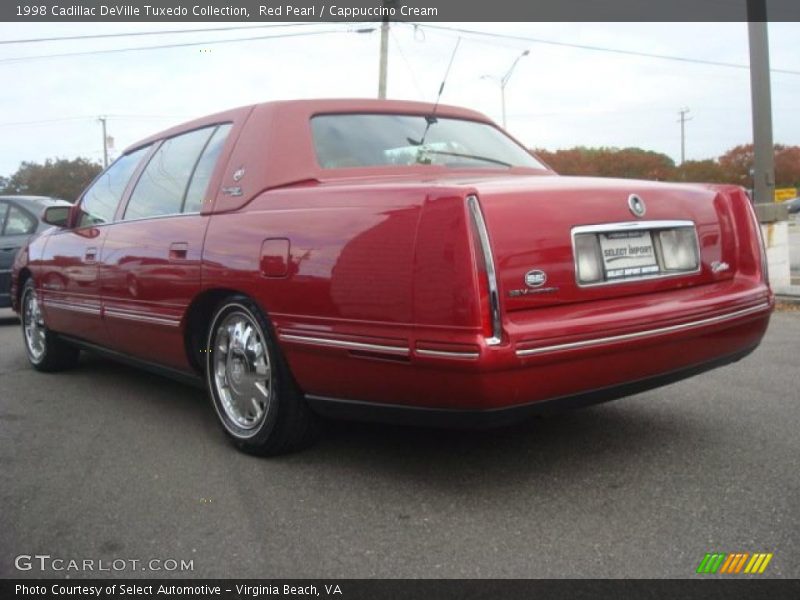 Red Pearl / Cappuccino Cream 1998 Cadillac DeVille Tuxedo Collection