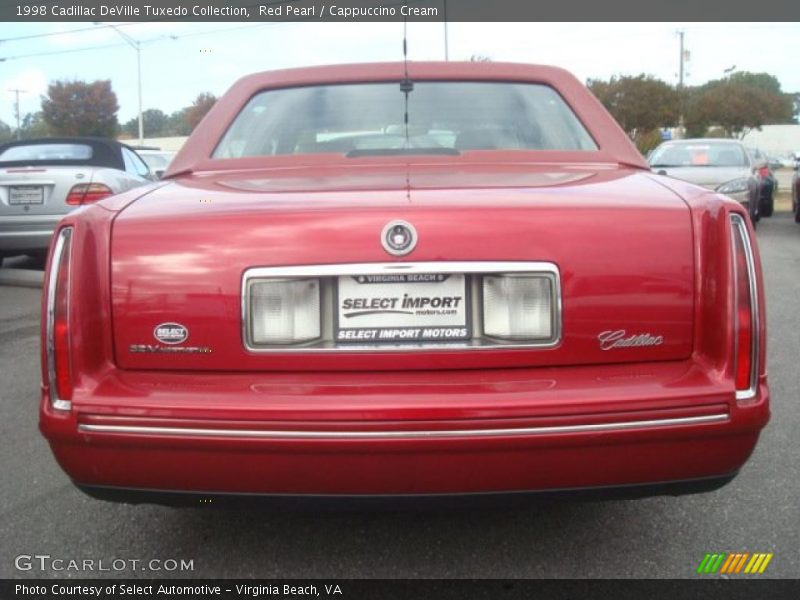 Red Pearl / Cappuccino Cream 1998 Cadillac DeVille Tuxedo Collection