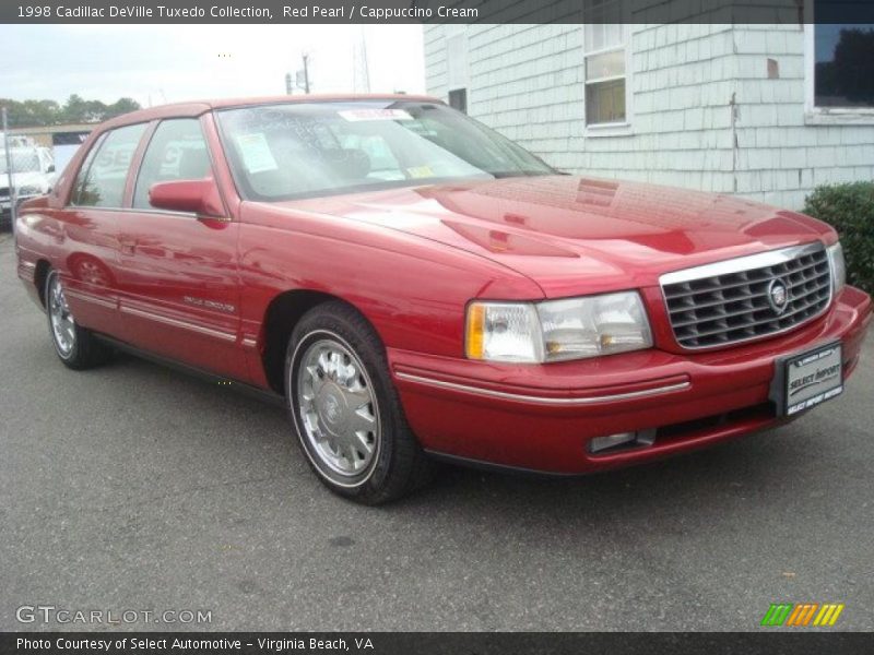 Red Pearl / Cappuccino Cream 1998 Cadillac DeVille Tuxedo Collection