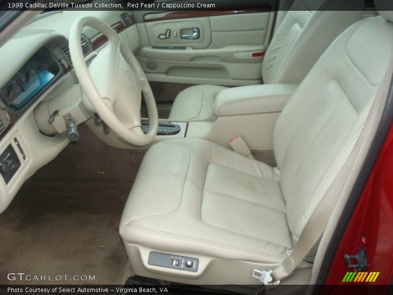  1998 DeVille Tuxedo Collection Cappuccino Cream Interior