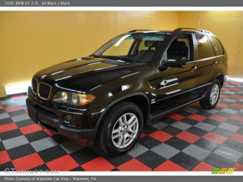 Jet Black / Black 2005 BMW X5 3.0i
