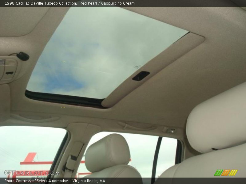 Sunroof of 1998 DeVille Tuxedo Collection