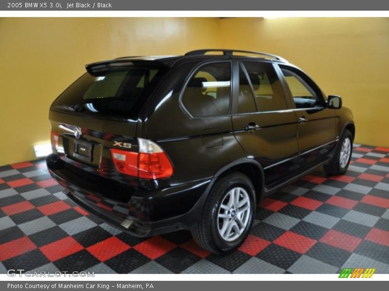 Jet Black / Black 2005 BMW X5 3.0i