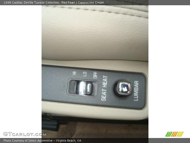 Controls of 1998 DeVille Tuxedo Collection