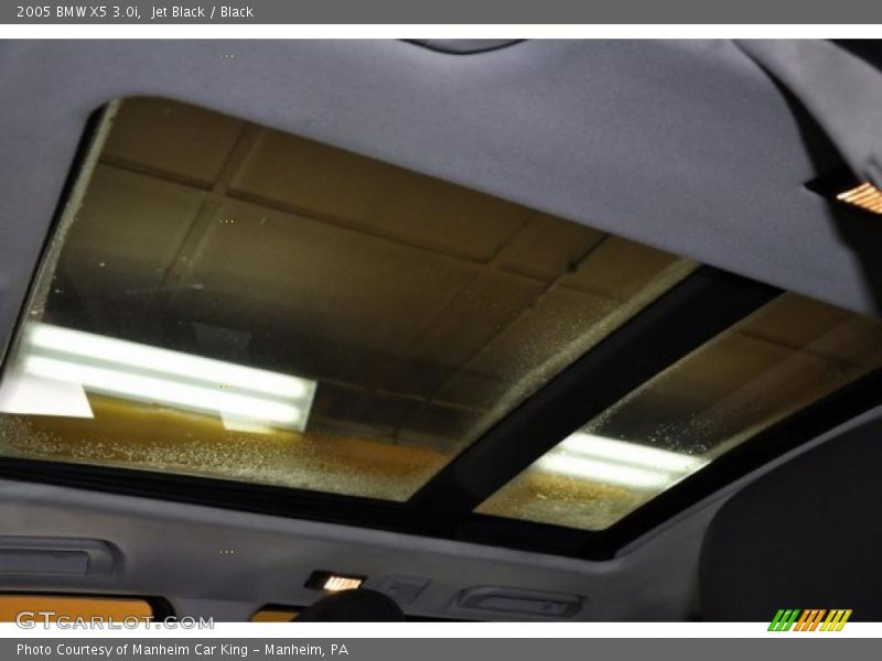 Jet Black / Black 2005 BMW X5 3.0i