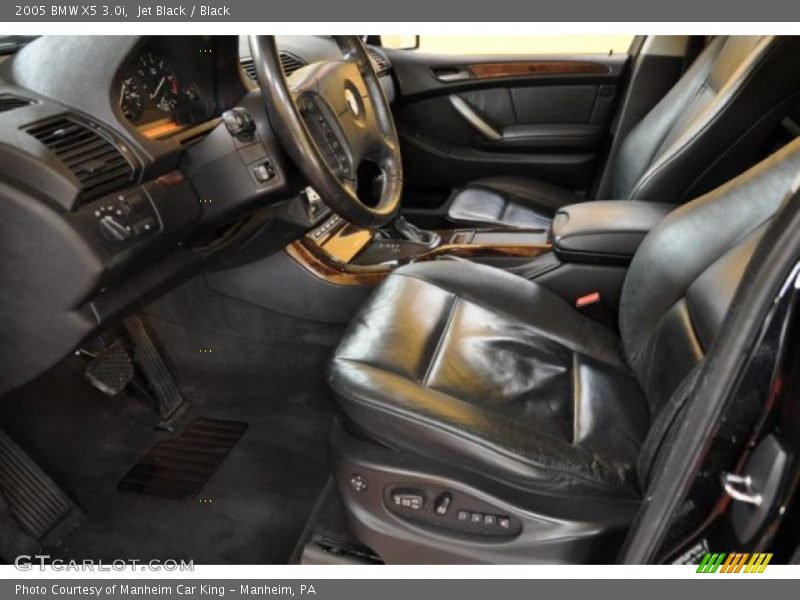 Jet Black / Black 2005 BMW X5 3.0i