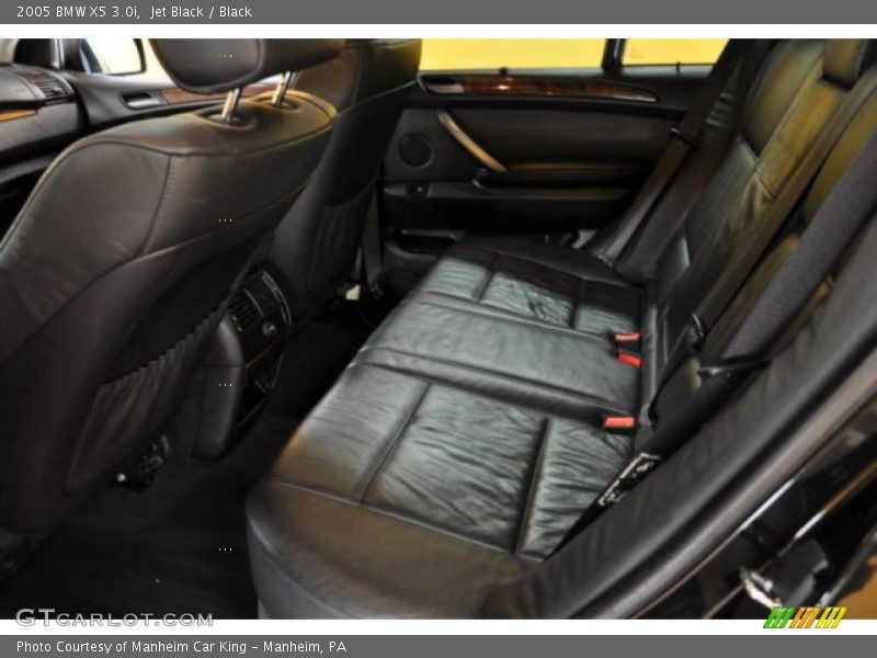 Jet Black / Black 2005 BMW X5 3.0i