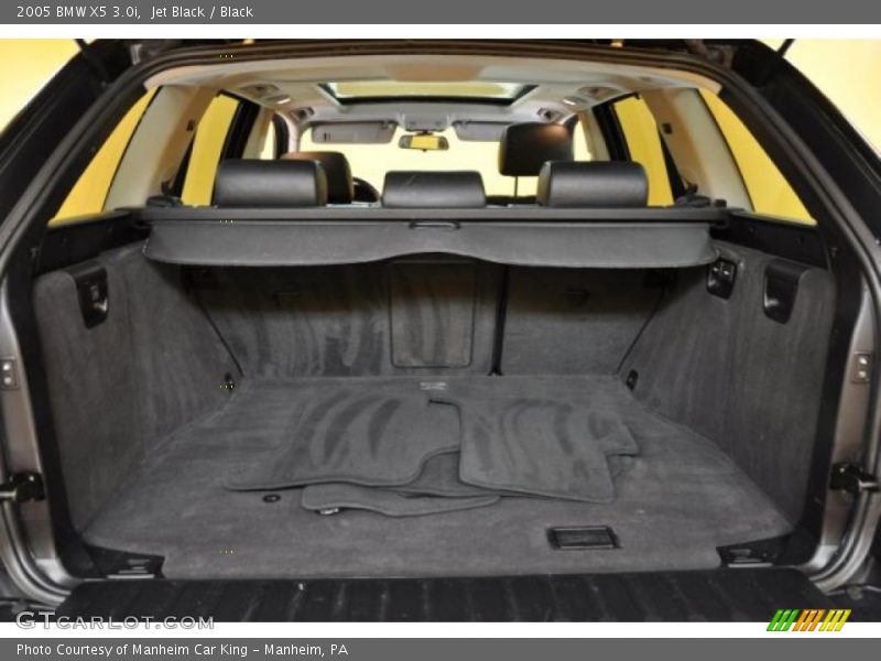 Jet Black / Black 2005 BMW X5 3.0i