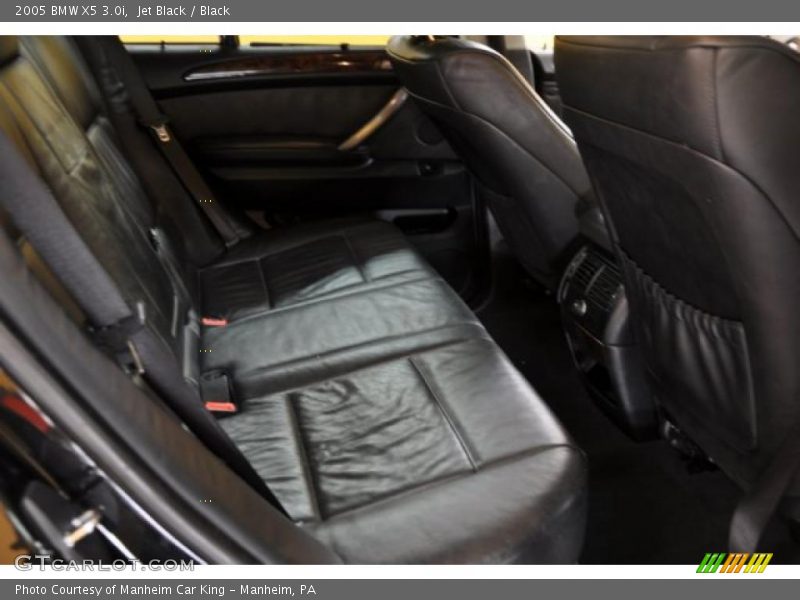 Jet Black / Black 2005 BMW X5 3.0i