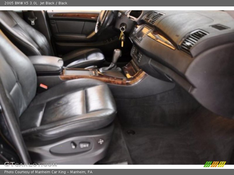 Jet Black / Black 2005 BMW X5 3.0i