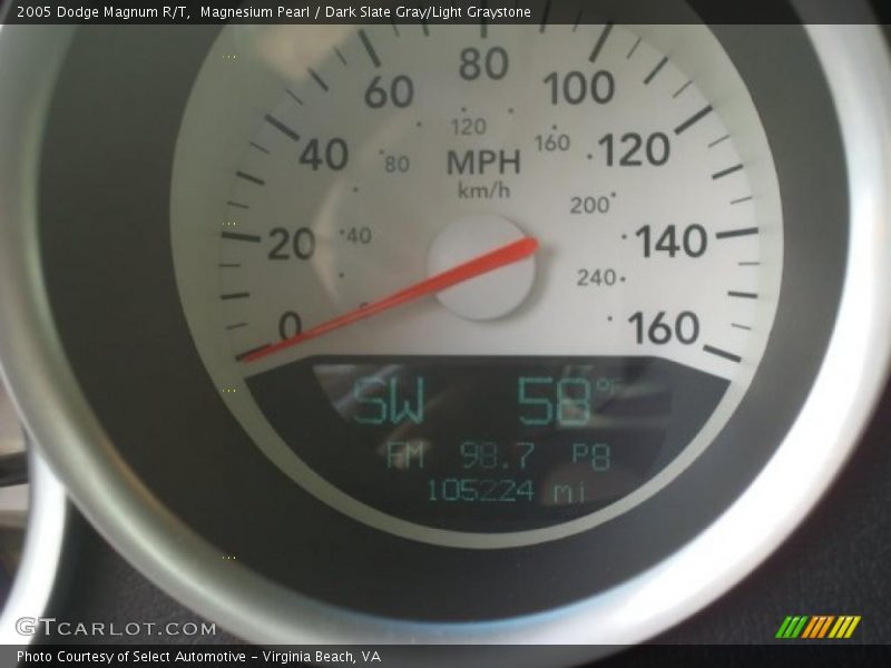 Magnesium Pearl / Dark Slate Gray/Light Graystone 2005 Dodge Magnum R/T