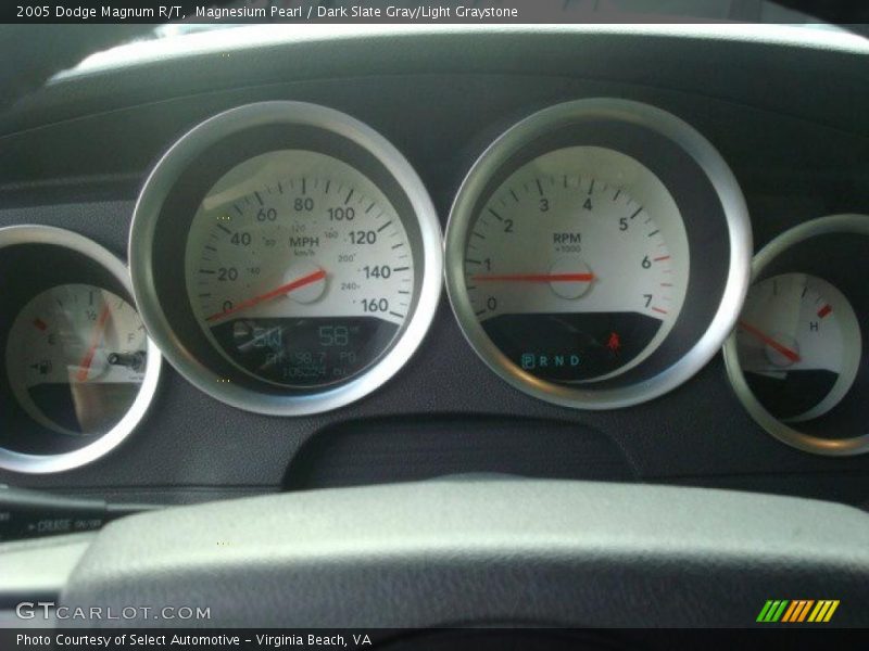 Magnesium Pearl / Dark Slate Gray/Light Graystone 2005 Dodge Magnum R/T