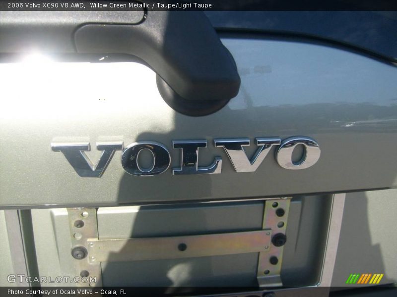 Willow Green Metallic / Taupe/Light Taupe 2006 Volvo XC90 V8 AWD