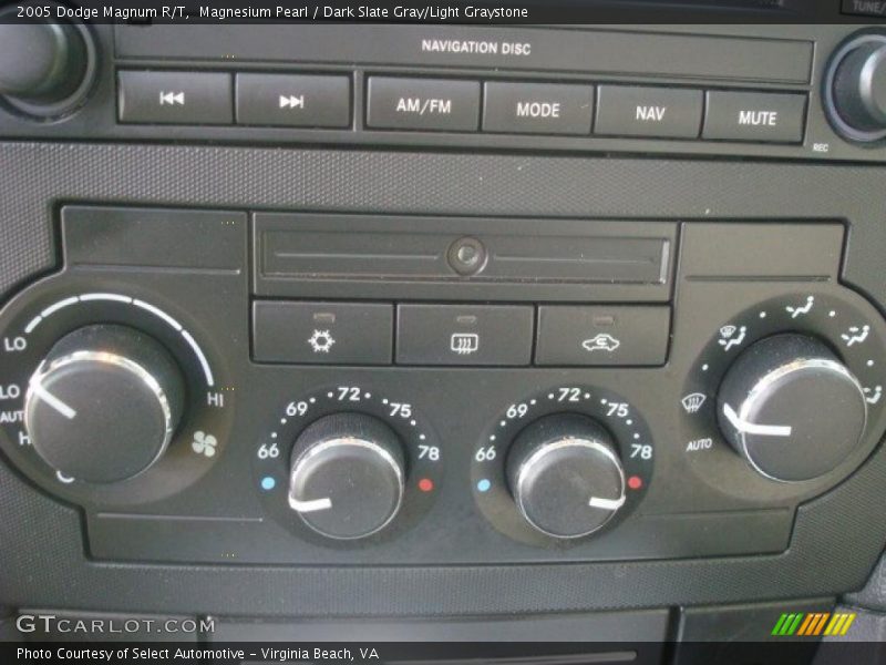 Controls of 2005 Magnum R/T
