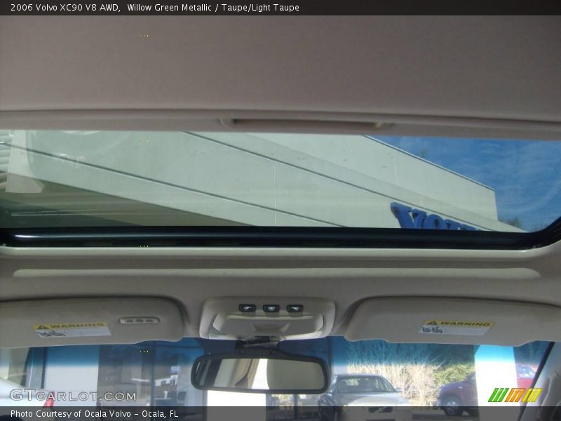 Willow Green Metallic / Taupe/Light Taupe 2006 Volvo XC90 V8 AWD