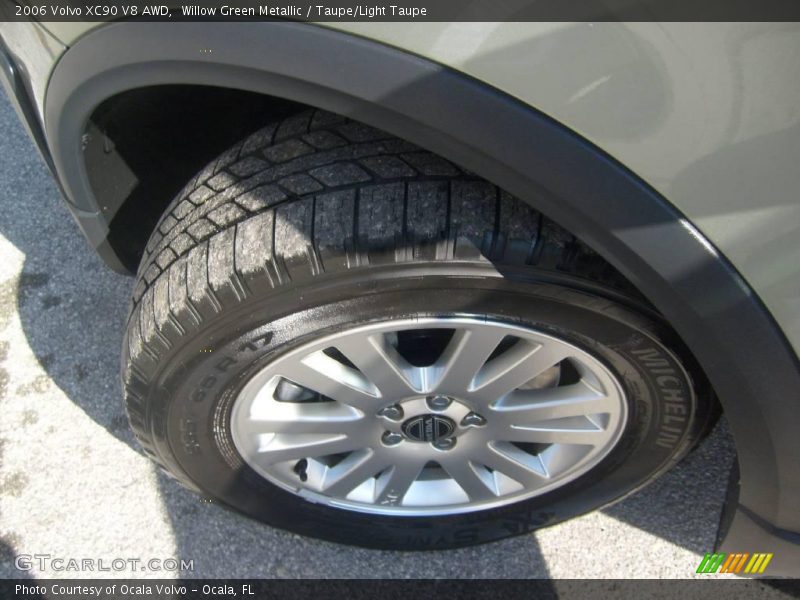 Willow Green Metallic / Taupe/Light Taupe 2006 Volvo XC90 V8 AWD