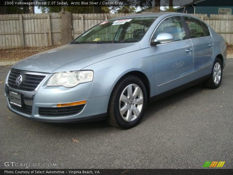 Arctic Blue Silver / Classic Grey 2006 Volkswagen Passat 2.0T Sedan