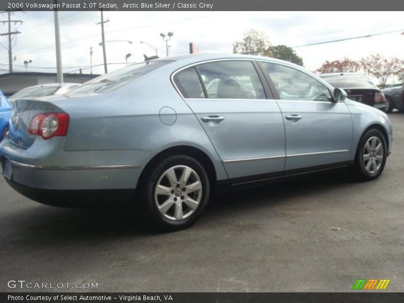 Arctic Blue Silver / Classic Grey 2006 Volkswagen Passat 2.0T Sedan