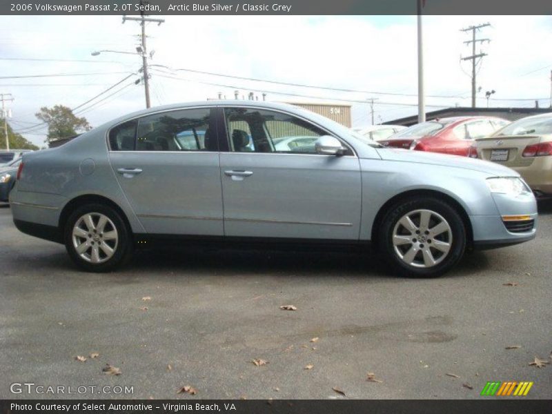 Arctic Blue Silver / Classic Grey 2006 Volkswagen Passat 2.0T Sedan
