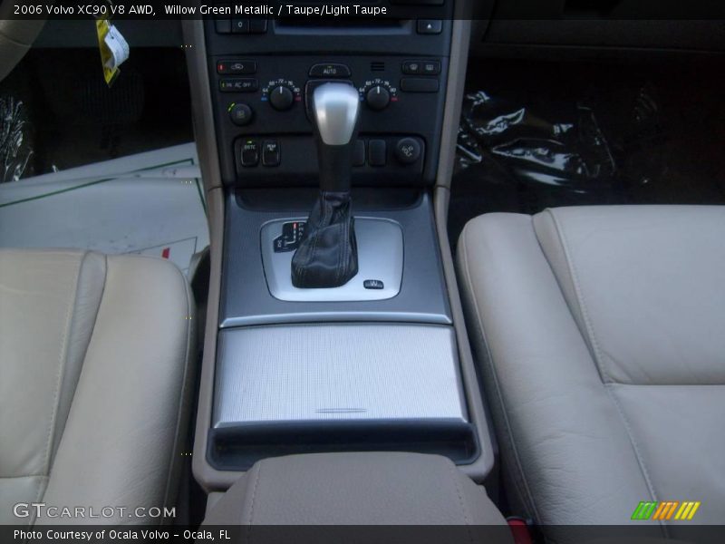 Willow Green Metallic / Taupe/Light Taupe 2006 Volvo XC90 V8 AWD