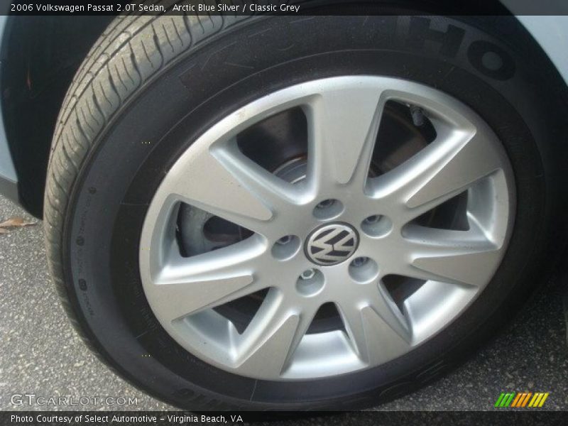 Arctic Blue Silver / Classic Grey 2006 Volkswagen Passat 2.0T Sedan