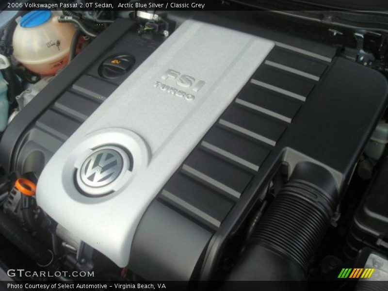 Arctic Blue Silver / Classic Grey 2006 Volkswagen Passat 2.0T Sedan