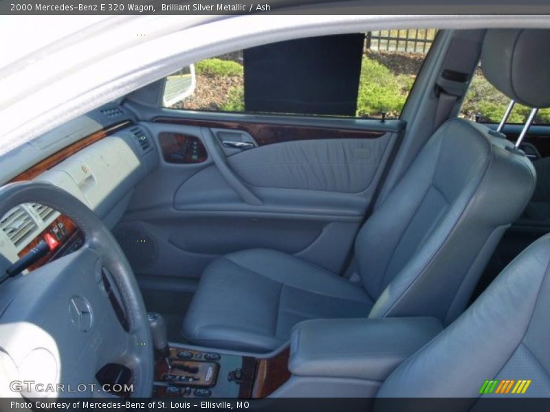 Brilliant Silver Metallic / Ash 2000 Mercedes-Benz E 320 Wagon